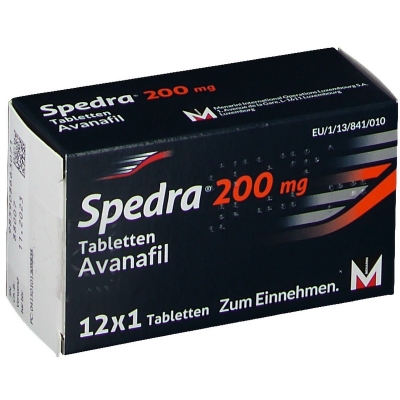 Spedra Avanafil Tabletler 50 mg, 100 mg & 200 mg Eczanemizde